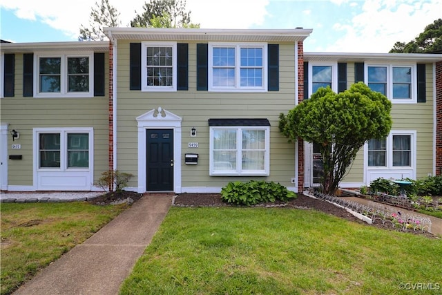 9459 Greenhill Ct, Henrico, VA 23294 - view of property with a front yard