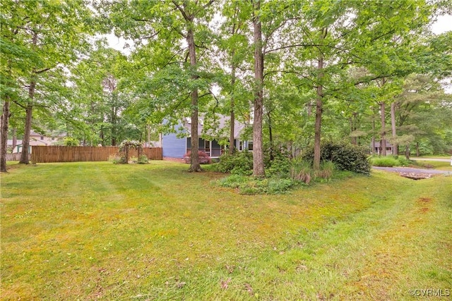 view of yard