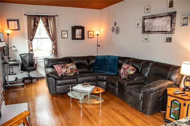 1024 W S Blvd, Petersburg, VA 23805 - living area featuring hardwood / wood-style flooring