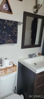1024 W S Blvd, Petersburg, VA 23805 - bathroom featuring vanity and toilet