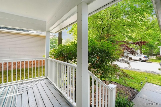 10808 Stanton Way, Henrico, VA 23238 - deck with covered porch