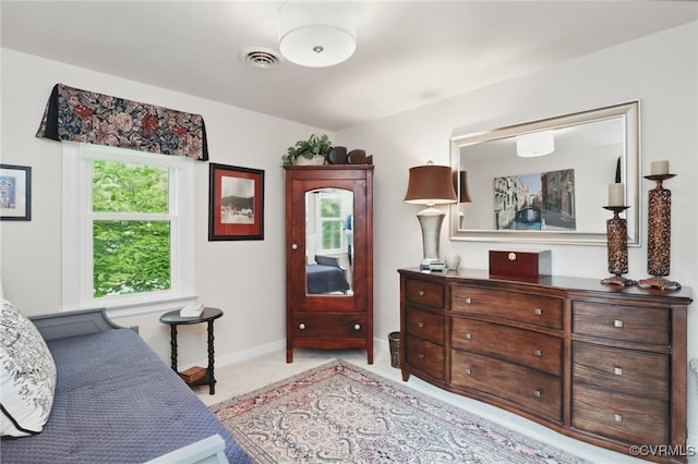 sitting room featuring baseboards