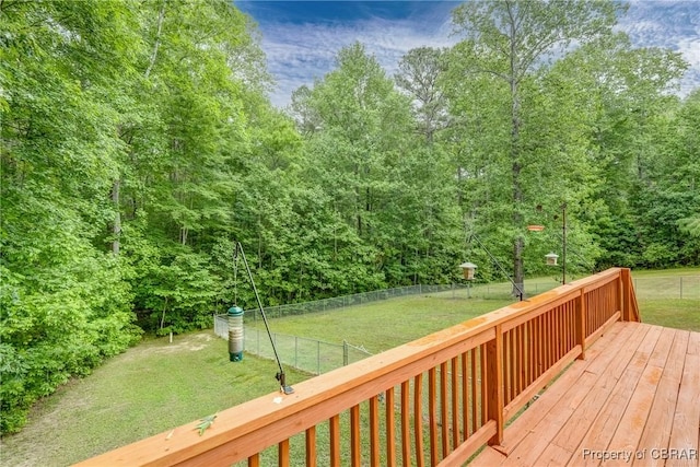 10402 Freewelcome Ln, Gloucester, VA 23050 - view of wooden terrace