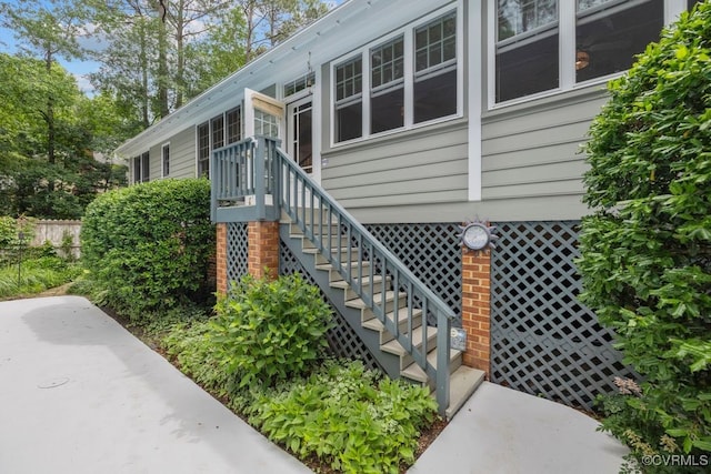 5904 Fox Crest Pl, Midlothian, VA 23112 - view of doorway to property