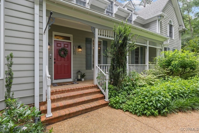 5904 Fox Crest Pl, Midlothian, VA 23112 - view of exterior entry with covered porch