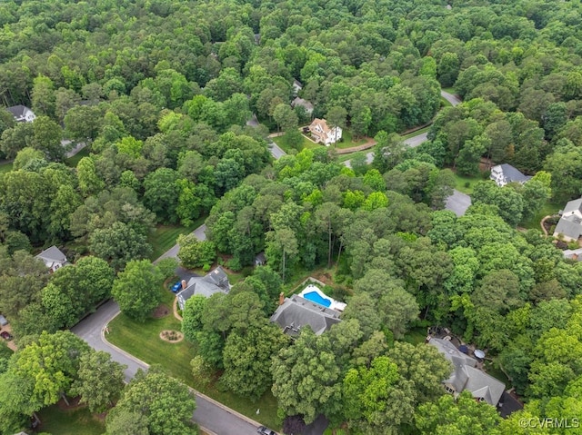 5904 Fox Crest Pl, Midlothian, VA 23112 - aerial view of property's location featuring a forest