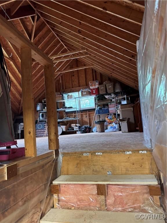 13300 Old Telegraph Rd, Providence Forge, VA 23140 - view of unfinished attic
