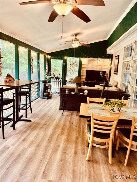 13300 Old Telegraph Rd, Providence Forge, VA 23140 - sunroom / solarium with plenty of natural light and lofted ceiling