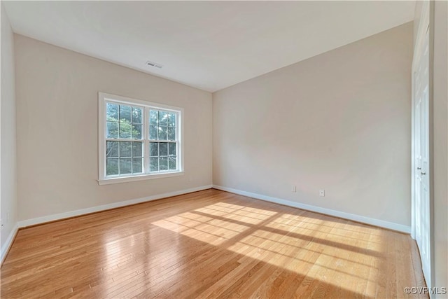 1355 Hawkins Wood Cir, Midlothian, VA 23114 - empty room featuring baseboards and wood finished floors