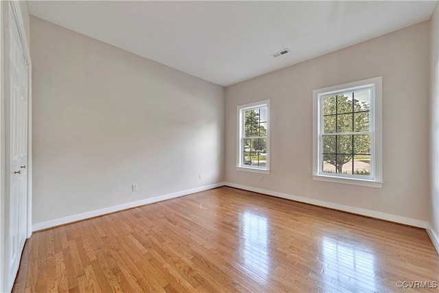 1355 Hawkins Wood Cir, Midlothian, VA 23114 - empty room with light wood-type flooring and baseboards