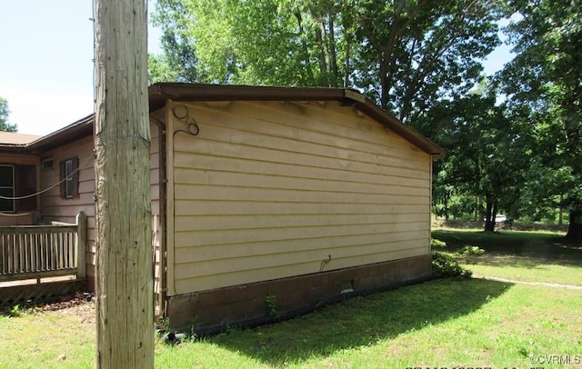 27701 W Prince Edward Hwy, Burkeville, VA 23922 - view of side of property with a yard