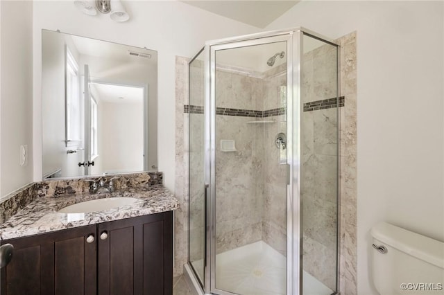 16412 Ravenchase Way, Moseley, VA 23120 - bathroom with vanity and a shower stall