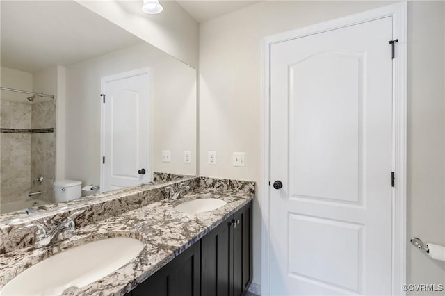 16412 Ravenchase Way, Moseley, VA 23120 - bathroom with double vanity and bathtub / shower combination