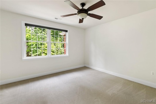 16412 Ravenchase Way, Moseley, VA 23120 - spare room featuring carpet floors and ceiling fan