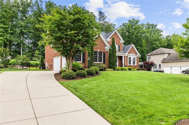 16412 Ravenchase Way, Moseley, VA 23120 - view of front of house featuring brick siding, a garage, and driveway