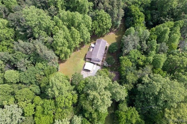 12727 Lodore Rd, Amelia Courthouse, VA 23002 - aerial overview of property's location with a forest