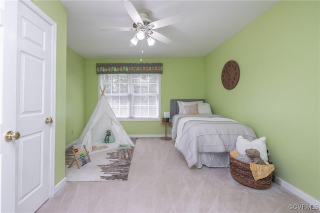 12727 Lodore Rd, Amelia Courthouse, VA 23002 - carpeted bedroom featuring baseboards and ceiling fan
