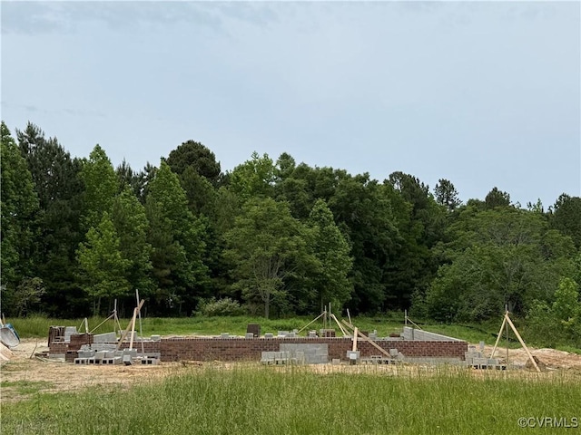 TBD Turkey Egg Rd, Dinwiddie, VA 23841 - view of yard featuring a forest view and a garden