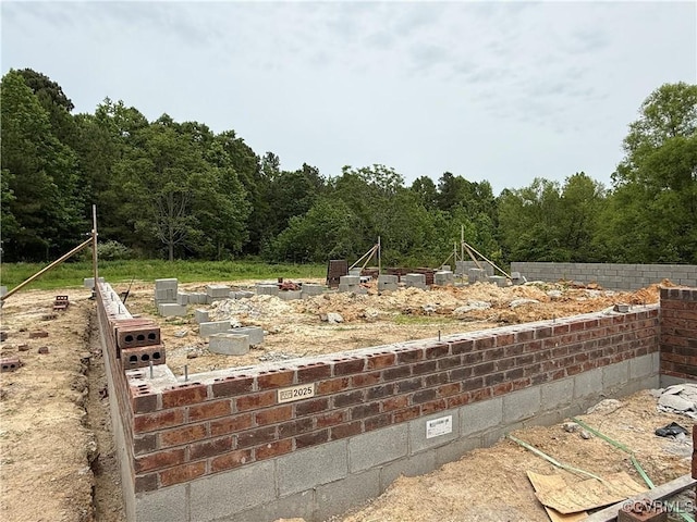 TBD Turkey Egg Rd, Dinwiddie, VA 23841 - view of yard with a wooded view