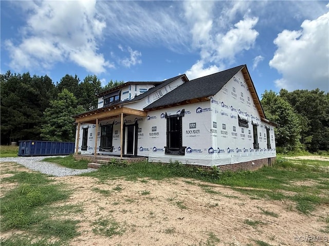 TBD Turkey Egg Rd, Dinwiddie, VA 23841 - view of front of home with covered porch