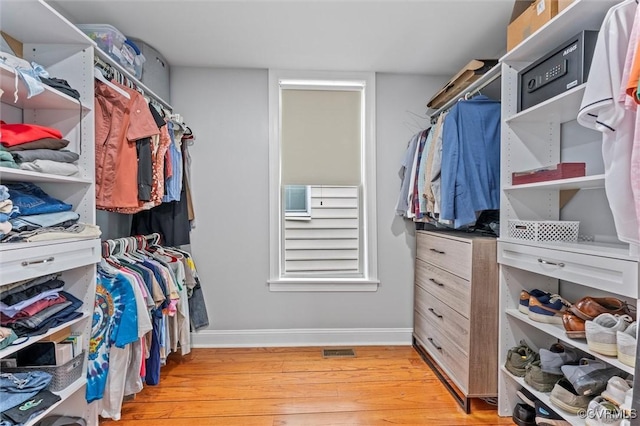 1415 N 25th St, Richmond, VA 23223 - walk in closet featuring light wood-style flooring