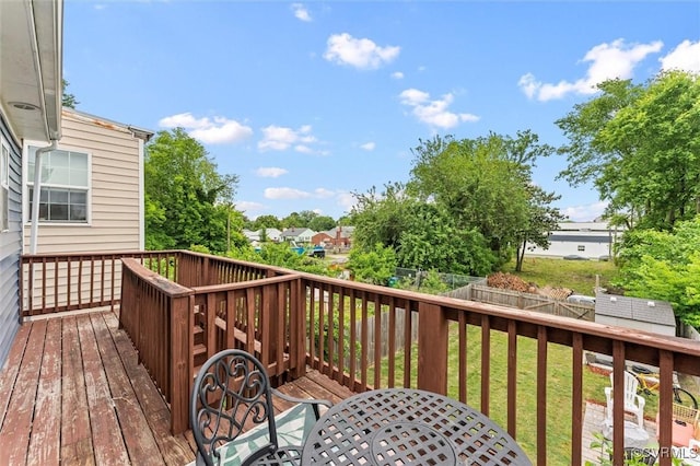 1415 N 25th St, Richmond, VA 23223 - deck featuring outdoor dining space