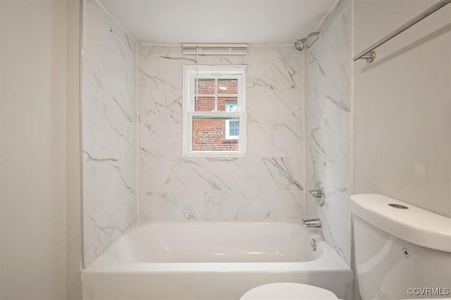 201 W Roanoke St, Ridgeway, VA 23225 - full bathroom with toilet and shower / bath combination