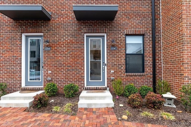 5234 Old Main St Unit C, Henrico, VA 23231 - doorway to property featuring brick siding