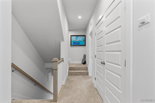 5234 Old Main St Unit C, Henrico, VA 23231 - stairway with carpet floors, recessed lighting, and baseboards