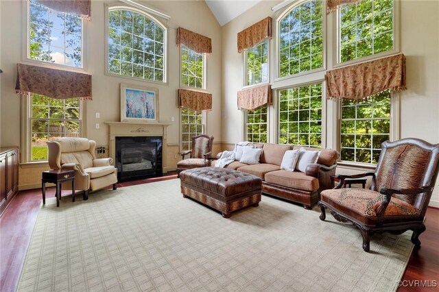 6306 Thistledew Mews, Moseley, VA 23120 - sunroom with plenty of natural light and vaulted ceiling