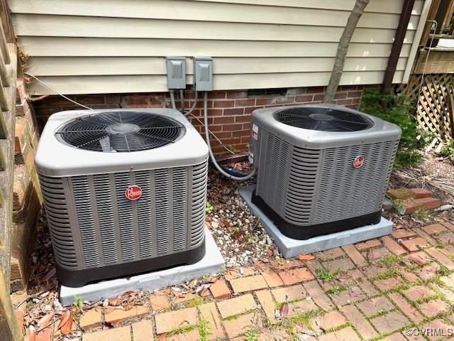 111 Jefferson St, Emporia, VA 23847 - exterior view of central AC unit
