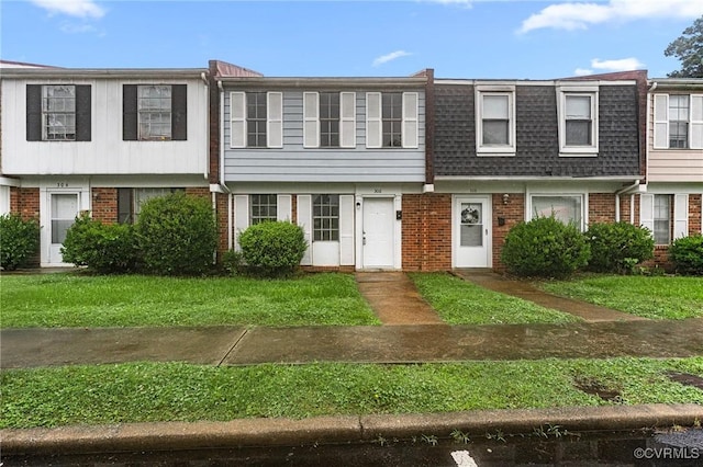 306 Cedarwood Rd, Henrico, VA 23075 - view of property featuring brick siding and a shingled roof