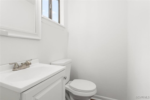 306 Cedarwood Rd, Henrico, VA 23075 - half bathroom with vanity and toilet