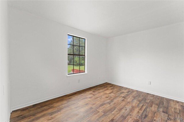 306 Cedarwood Rd, Henrico, VA 23075 - unfurnished room featuring wood finished floors and baseboards