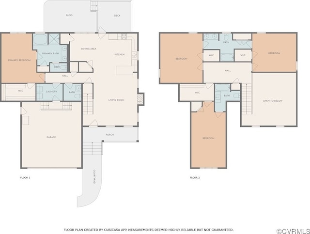 10335 Deerlake Dr, New Kent, VA 23124 - property floor plan