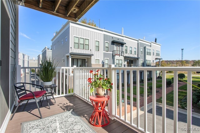 5301 Old Main St Unit A, Henrico, VA 23231 - balcony featuring a residential view