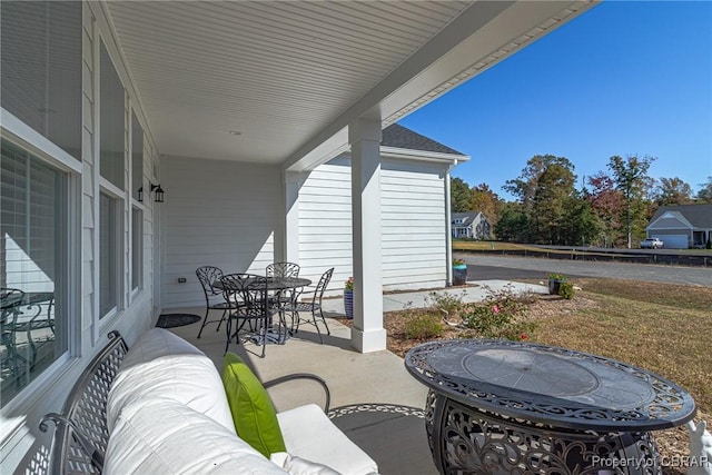926 Old Saint Johns Rd, Irvington, VA 22480 - view of patio with outdoor dining space