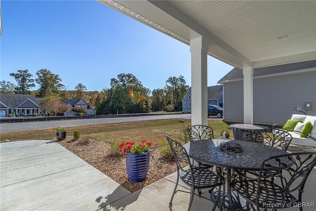 926 Old Saint Johns Rd, Irvington, VA 22480 - view of patio with outdoor dining area