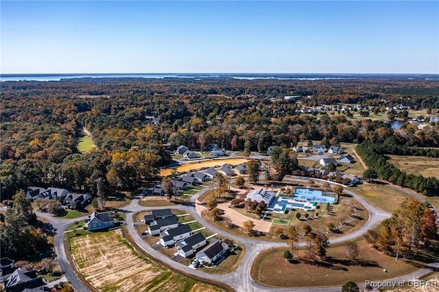 926 Old Saint Johns Rd, Irvington, VA 22480 - aerial overview of property's location with a heavily wooded area