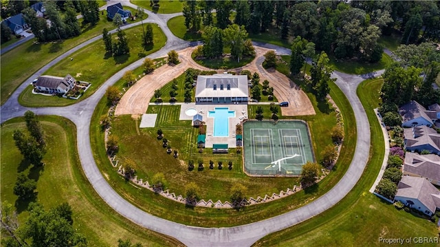 926 Old Saint Johns Rd, Irvington, VA 22480 - aerial view of property's location with a pool