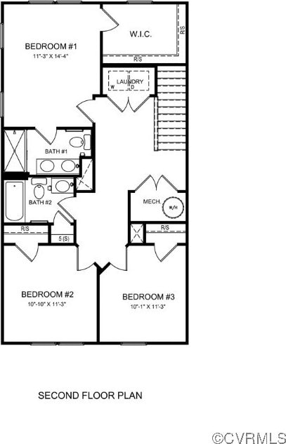 5916 Banyan Ln, Chesterfield, VA 23234 - floor plan / room layout