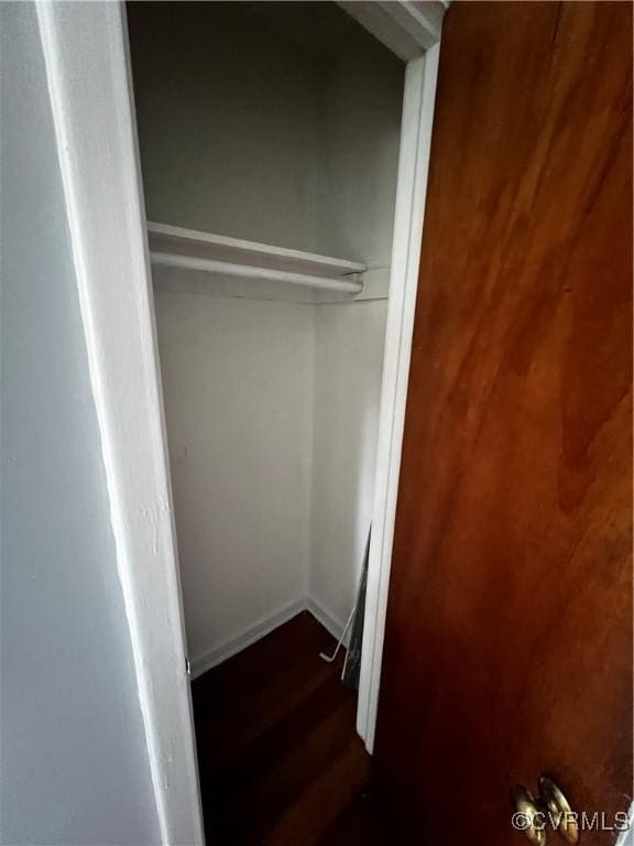 view of closet
