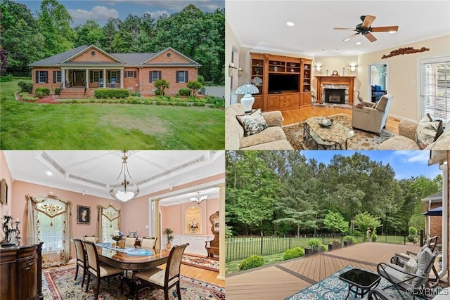 11216 Woodstock Heights Dr, Glen Allen, VA 23059 - view of a document with multiple images