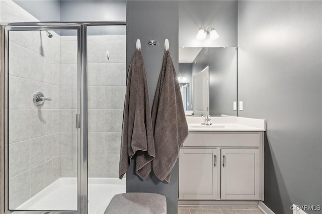 7201 Hancock Chase Ct Unit J2, Chesterfield, VA 23832 - full bathroom with a stall shower and vanity