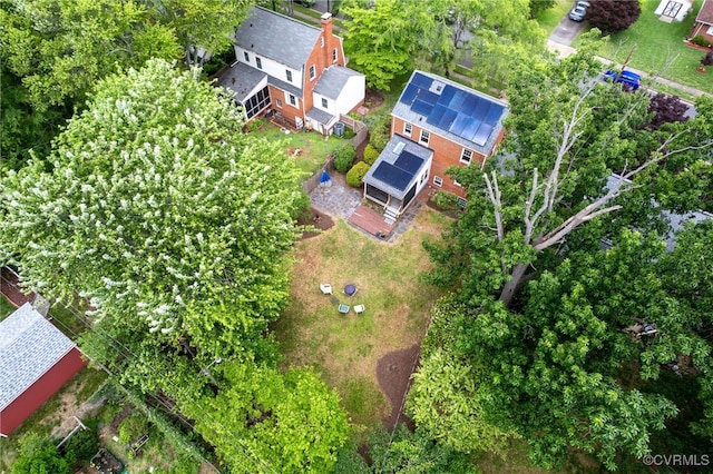 bird's eye view