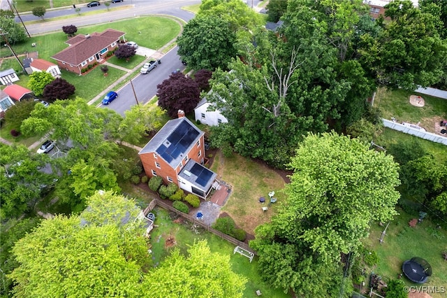 bird's eye view
