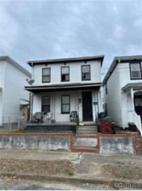 845 Wilcox St, Petersburg, VA 23803 - view of front of property with a porch