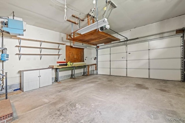 3304 N Marion Ave, Hopewell, VA 23860 - garage featuring a garage door opener