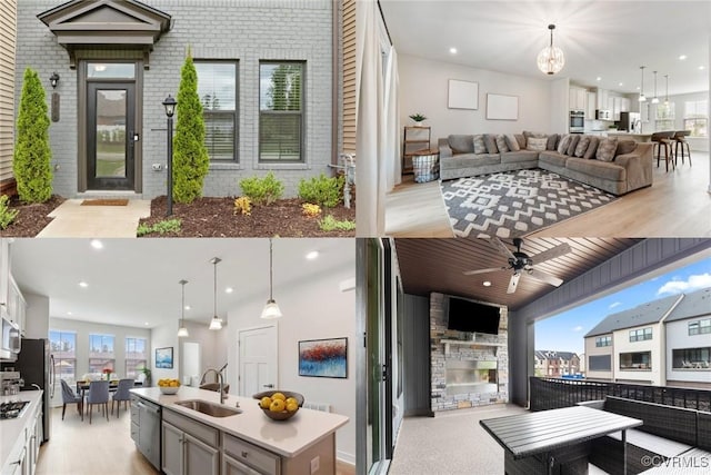1906 Chartermark Dr, Midlothian, VA 23114 - view of a document with a collage of images