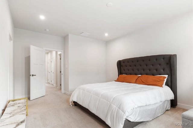 1906 Chartermark Dr, Midlothian, VA 23114 - bedroom with light colored carpet, baseboards, and recessed lighting